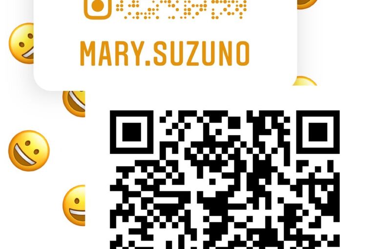 ＬＩＮＥとインスタのＱＲ
